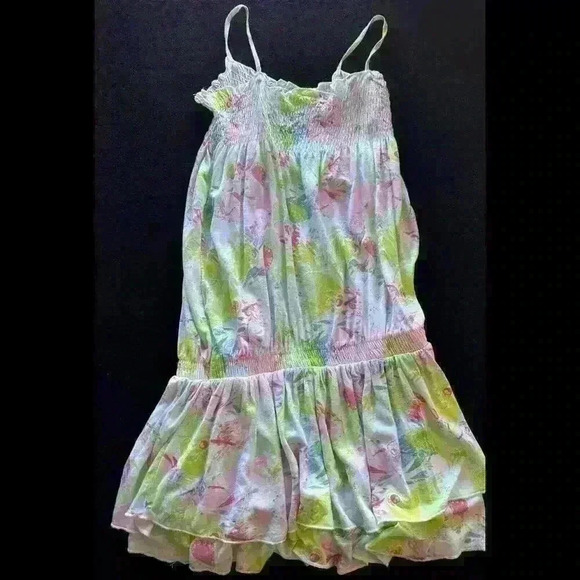 Zara Girls Sz 13-14 Colorful  Floral Dress - Picture 6 of 6